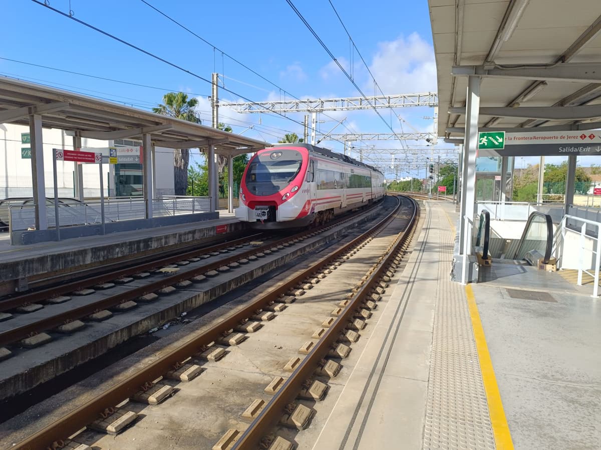 Gare ferroviaire andalouse, alternative a la voiture